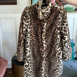 Loft Faux Fur Coat